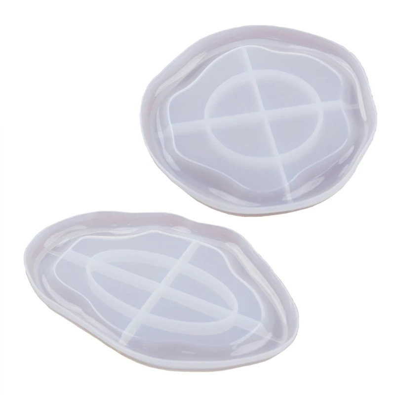 

Irregular Clouds Tray Molds DIY Resin Coaster Molds Small Silicone Tray Molds 101A