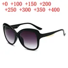 Солнцезащитные очки в полуоправе для мужчин и женщин, винтажные круглые очки для чтения в ретро стиле, с увеличительными линзами с диоптриями + 1,0, 1,5, 2,0, NX
