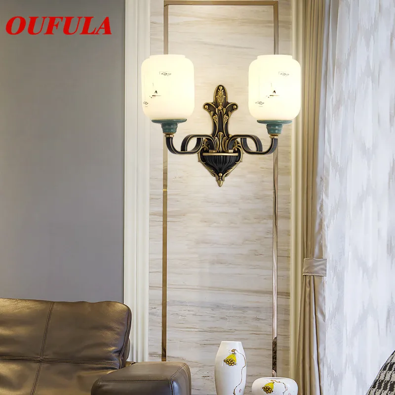 

8M Indoor Wall Lamps Fixture Ceramic Modern LED Sconce Contemporary Creative Decorative For Home Foyer Corridor Bedroom