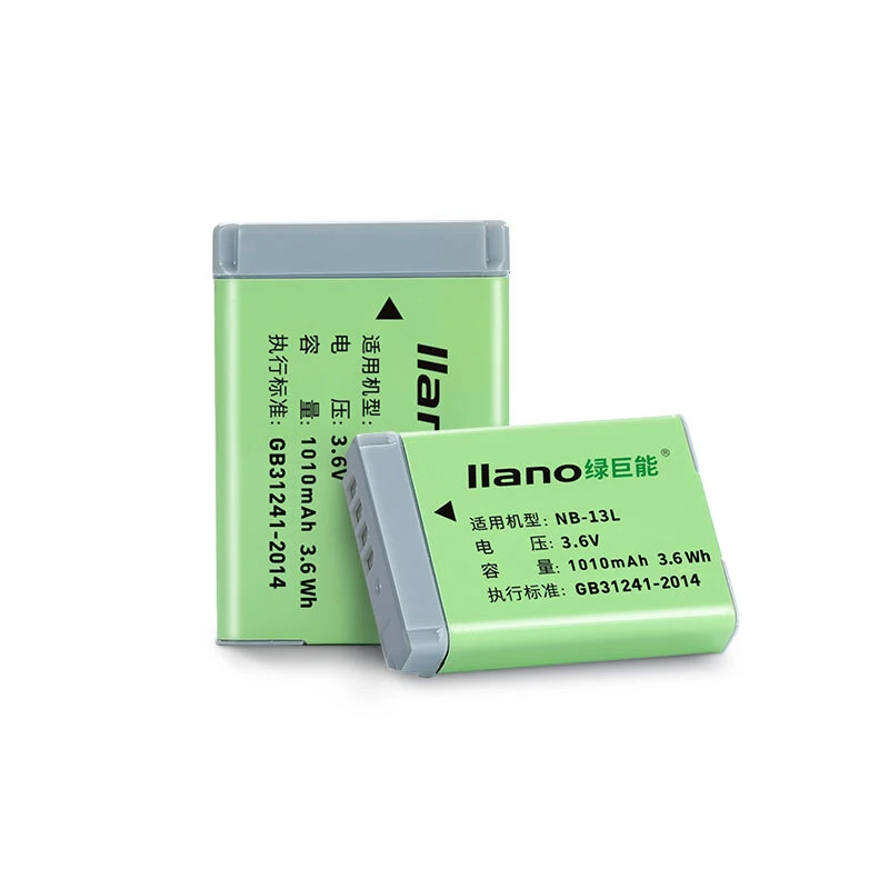 LLANO NB-13L NB EL13 Камера Батарея USB Dual Зарядное устройство для Canon G1x Mark III G5X G7X G9X II SX620HS