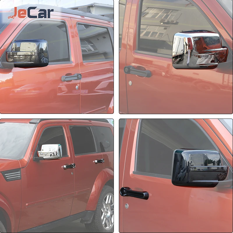 Чехлы на зеркала заднего вида из АБС-пластика для Jeep Liberty хромированные