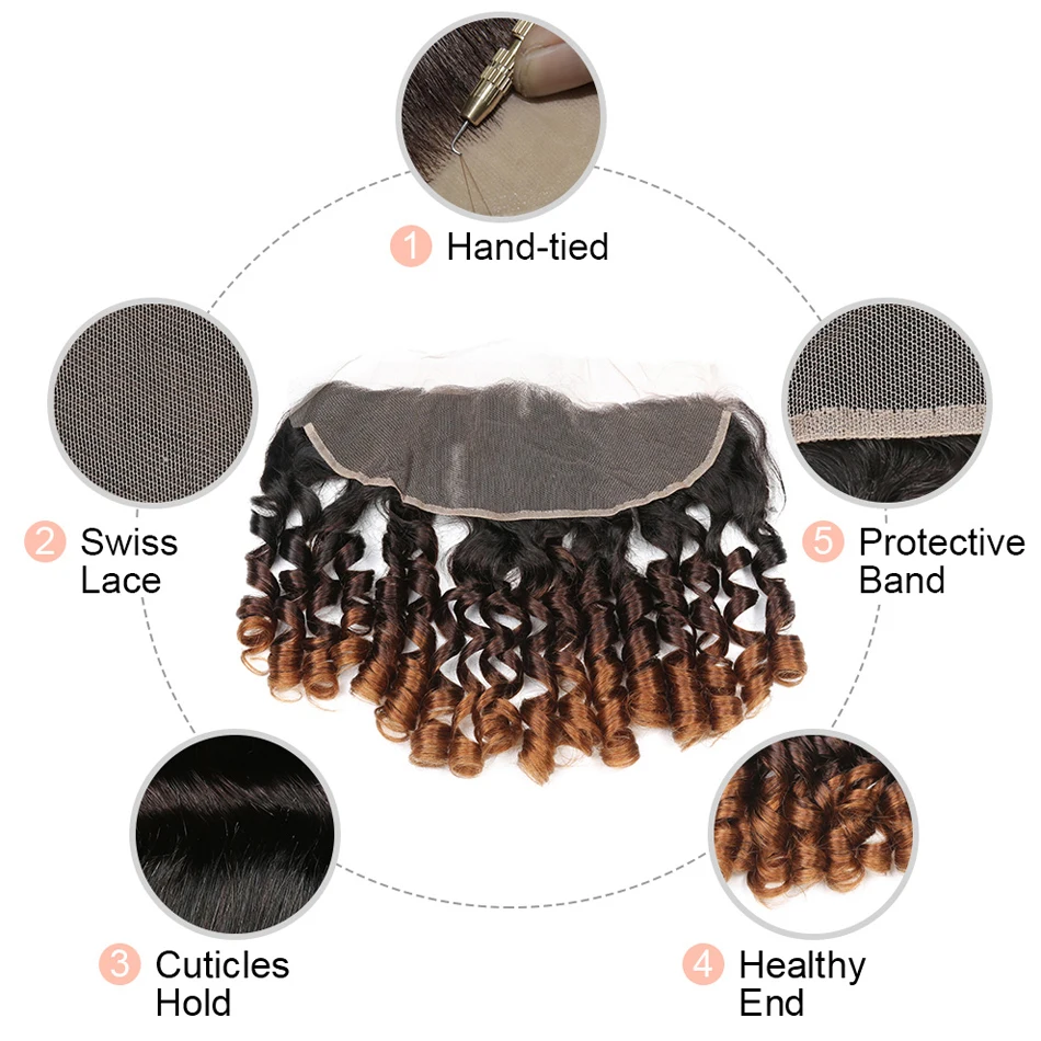 

Надувные вьющиеся волосы Омбре 13x4, фронтальные бразильские Реми человеческие волосы T1B/4/30, афро вьющиеся волосы с передней застежкой