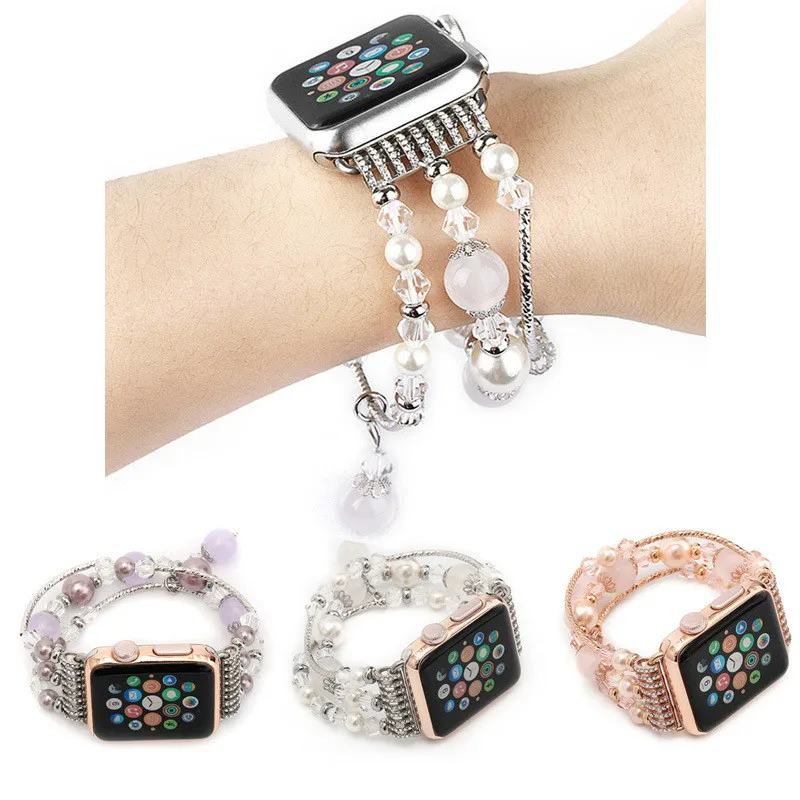 Агат ремешок для часов аpple 4 44 мм 40 мм iwatch ремешок 42 мм для часов серии 4 3 2 1 42 мм 38 мм браслет для женщин iphone браслет