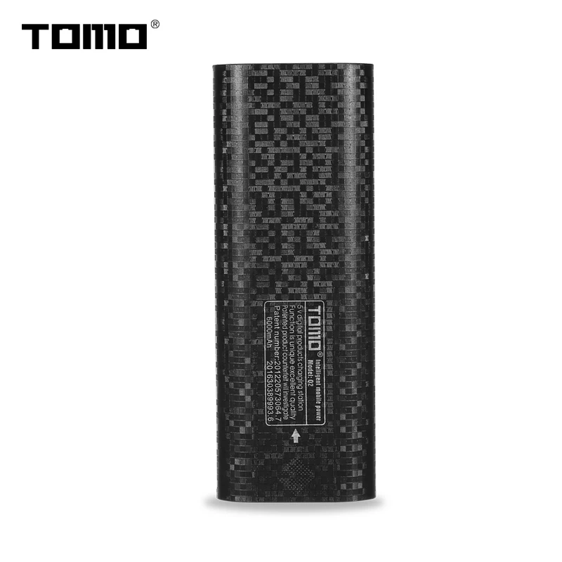 18650 зарядное устройство светодиодный фонарик powerbank батарея чехол для хранения умный дисплей TOMO Q2