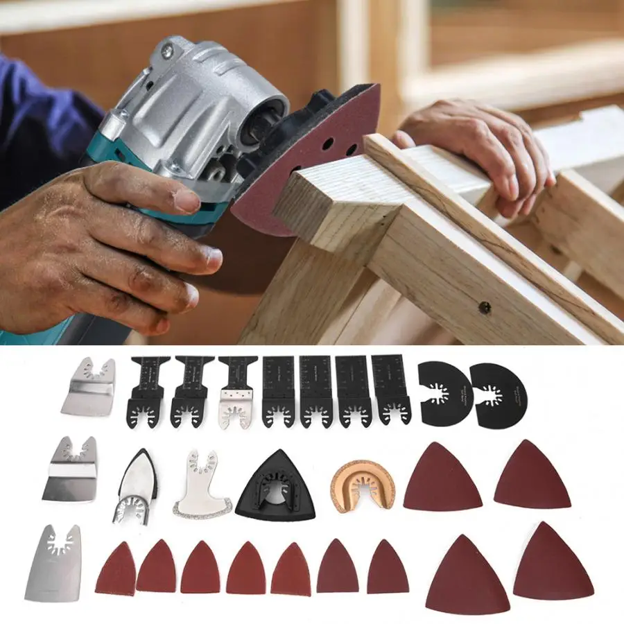 70pcs Oscillating Saw Blades Kit Multi Tool Accessories for Wood Plastic Cutting | Инструменты