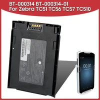 original replacement battery 4300mah bt 000314 bt 000314 01 for zebra tc51 tc56 tc57 tc510 scanner batteries