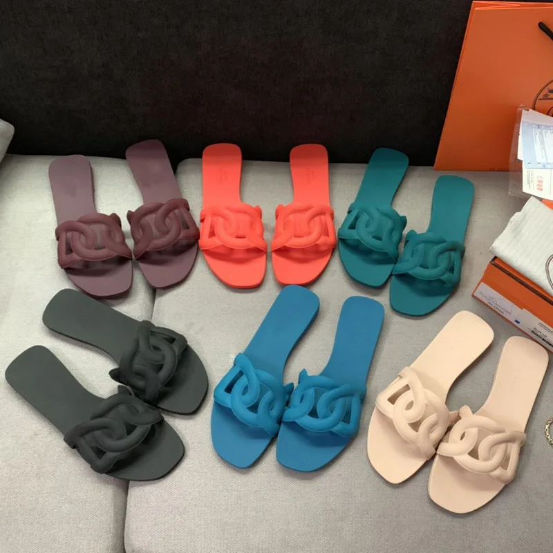 

Fashion Women's Slippers New Summer Sandals Non-Slip Comfortable Gel Shoes Flat Women's Shoes