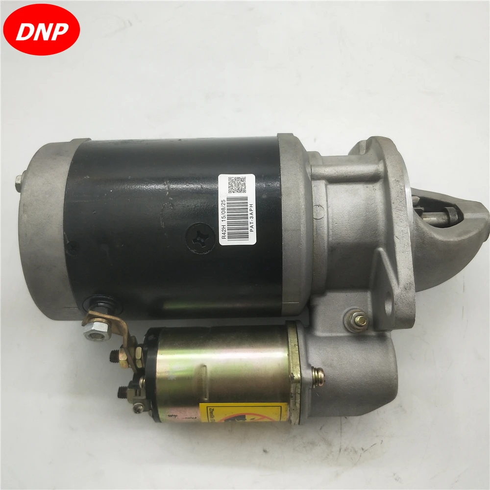 DNP Starter Motor 600-813-2151 For Komatsu Excavator Compressor Engine 4D95/FC60 24V 9T 3.5KW |