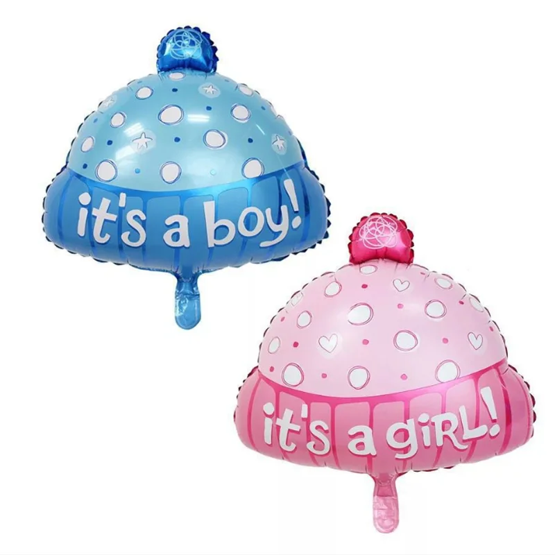 Шляпа в горошек для мальчиков и девочек воздушный шар из алюминиевой фольги