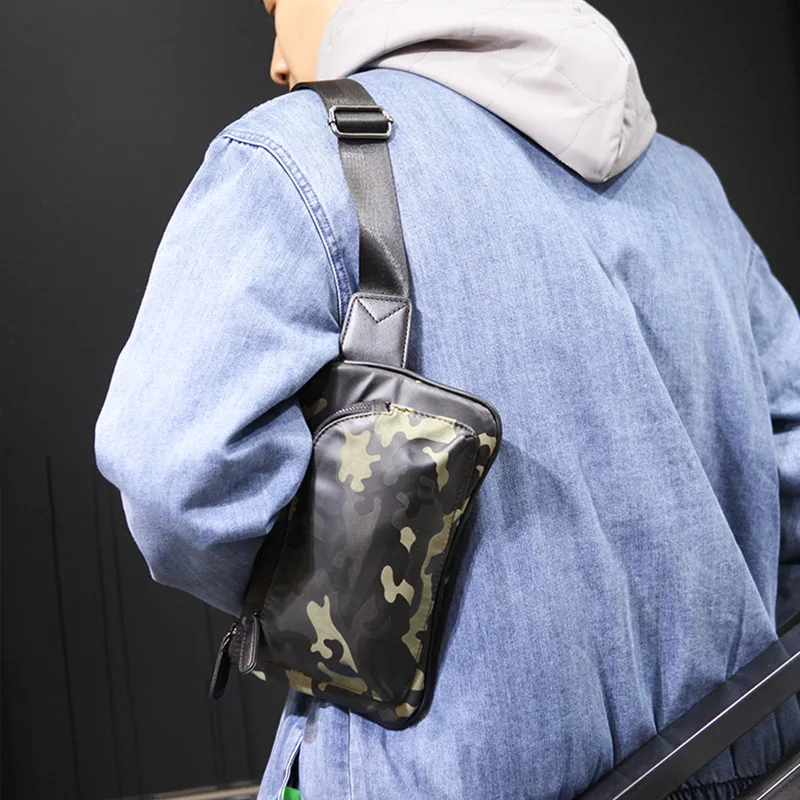 

FIRMRANCH men's bag 2021 new fashion camouflage waist bag chest bag messenger bag street trend