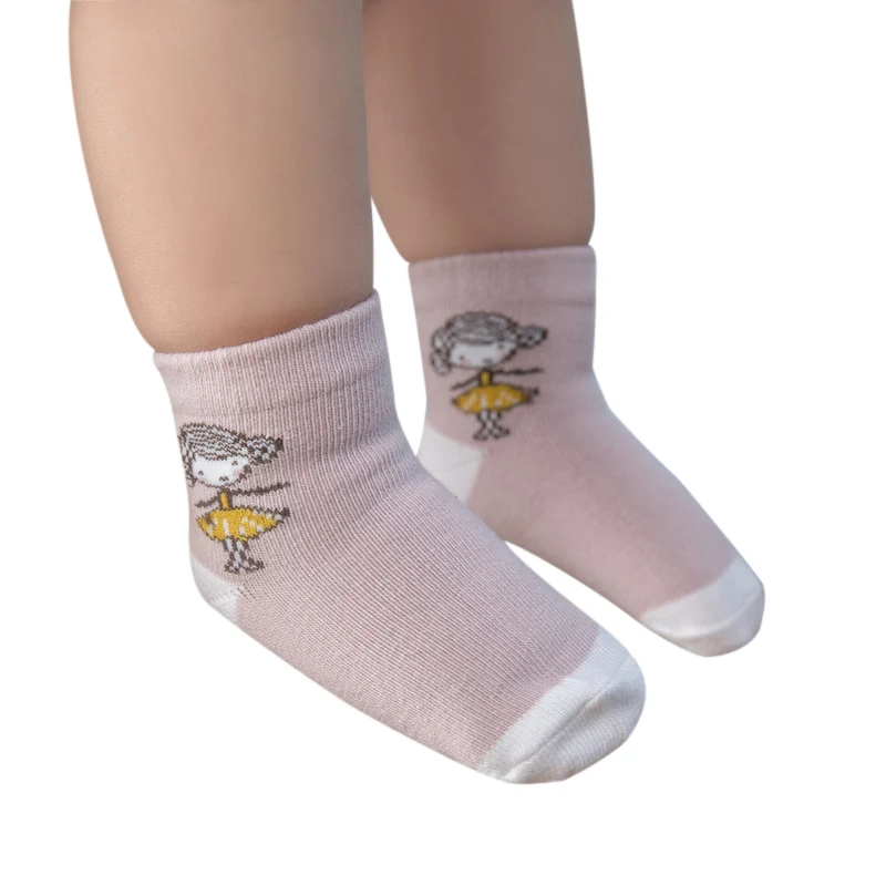 Soft Cotton Boys Girls Socks Baby Socks5 pcs Cute Cartoon Pattern Kids For Boy Girl 7 Kinds Style Suitable 1-12Y | Детская одежда и