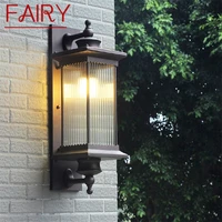 fairy outdoor retro wall light sconces classical led lamp waterproof home decorative for porch