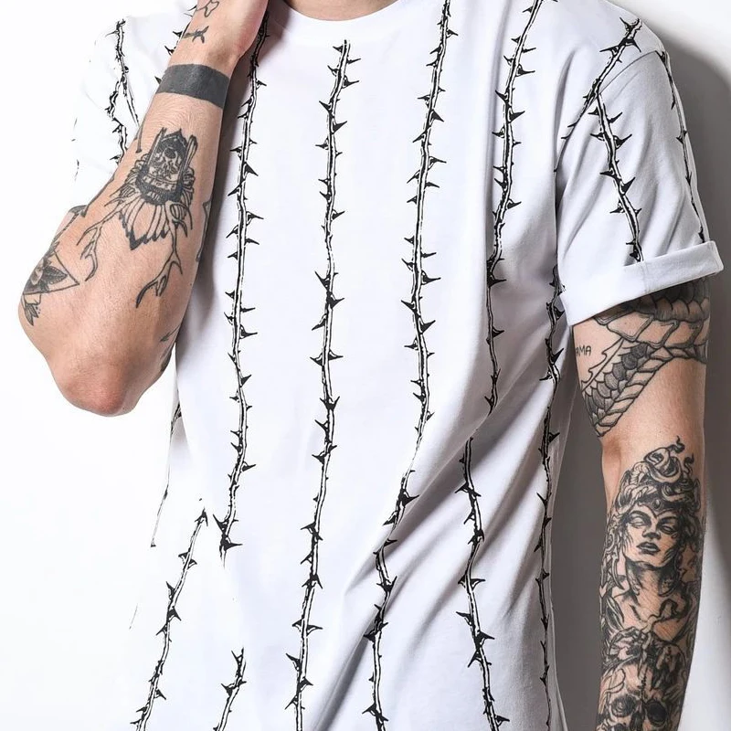 Мужская футболка 2020 летняя новая продукция Футболка полосатая рубашка короткий