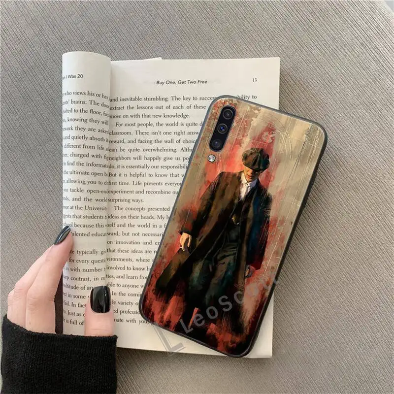 

Peaky Blinders men Tv Tommy Shelby Phone Case For Samsung A40 A31 A50 A51 A71 A20E A20S S8 S9 S10 S20 Plus note 20 ultra
