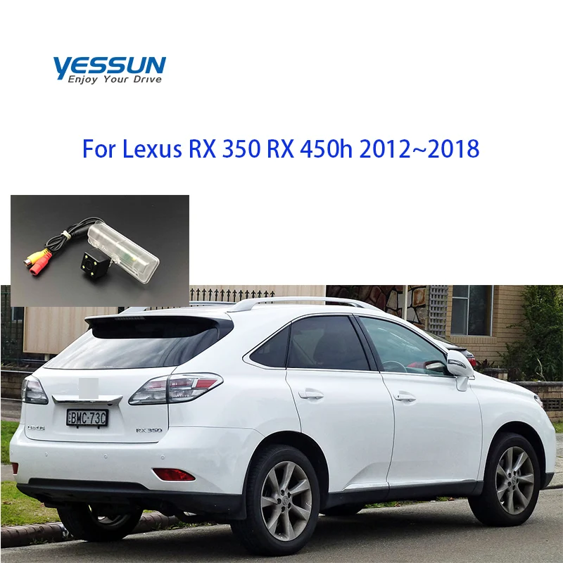 

Yessun License plate camera For Lexus RX 350 RX 450h 2012~2018 Car Rear View camera Parking Assistance