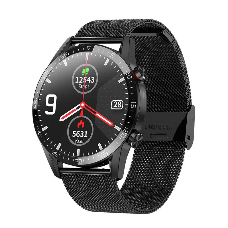 

2020 New L13 Smart Watch Men IP68 Waterproof ECG PPG Bluetooth Call Blood Pressure Heart Rate Fitness Tracker sports Smartwatch