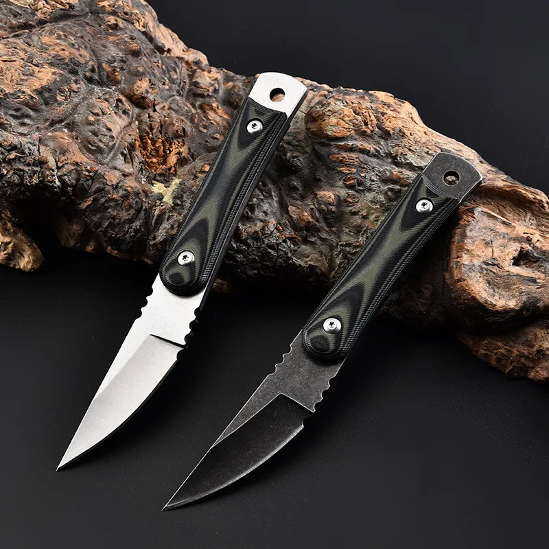 Тактический нож из стали D2 универсальный с фиксированным лезвием Прямые ножи для