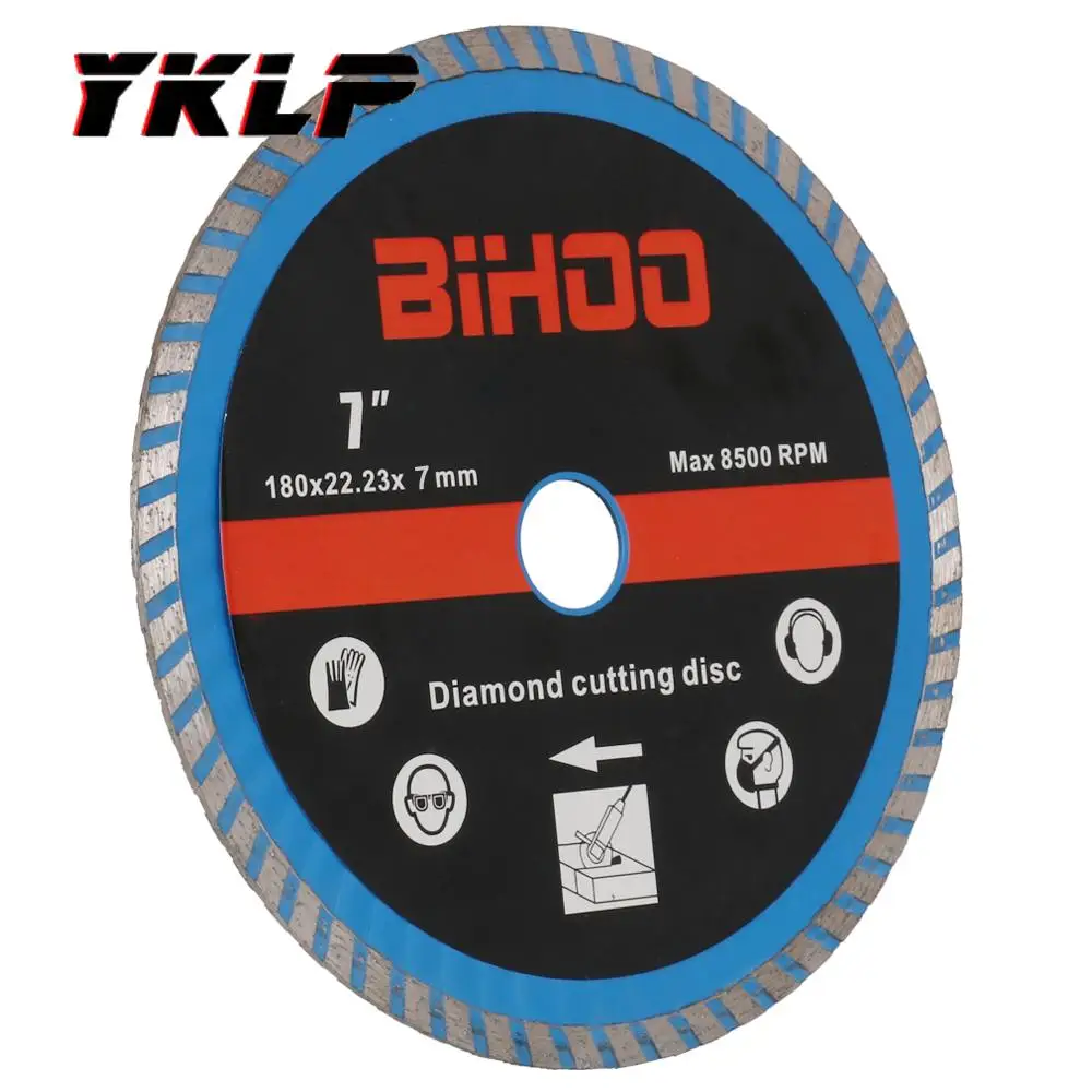 180 мм 7 &quotтурбо алмазный дисковый шлифовальный станок лезвие керамическая плитка