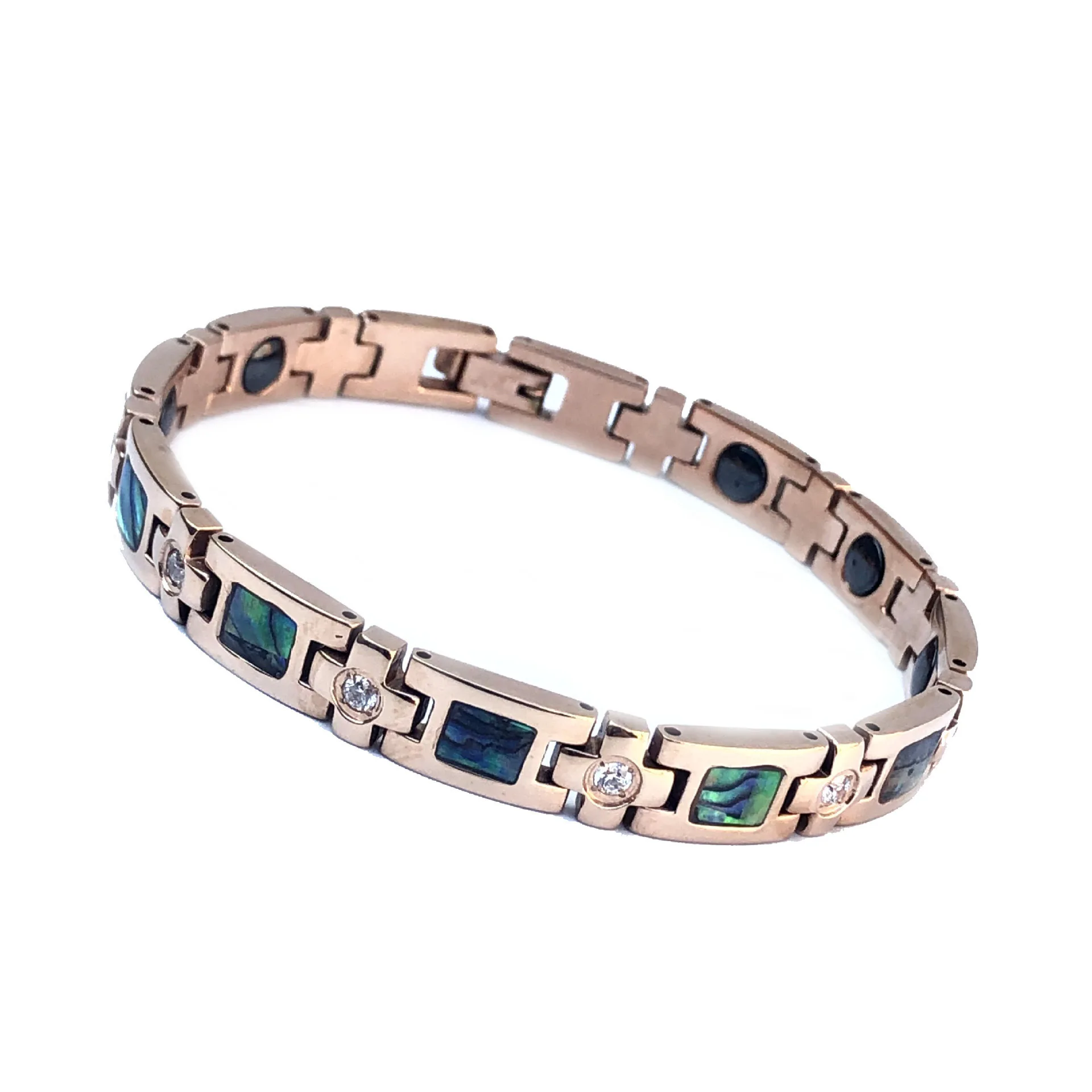 

ARADOO Clasp Bracelet Fashion Gift For Bracelet Holiday Gift Magnetic Bracelet Stainless Steel Bracelet Women Metal Bracelet