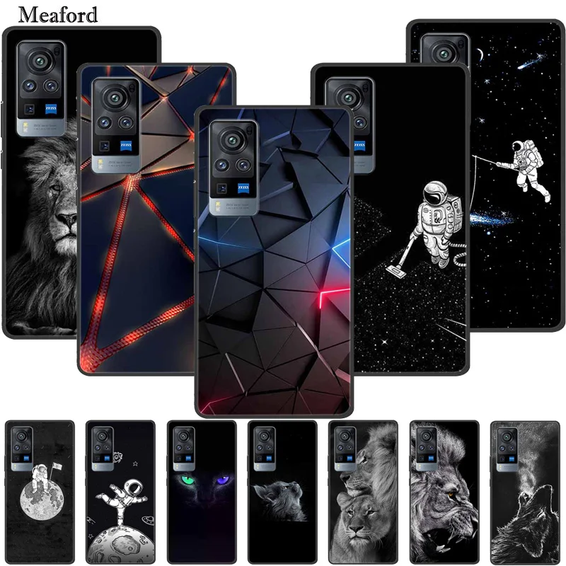 

For Vivo X60 Pro Case Luxury Silicone TPU Soft Cover Phone Case For Vivo X60 Pro Plus V2046 Shockproof Cute Bumper Coque Fundas