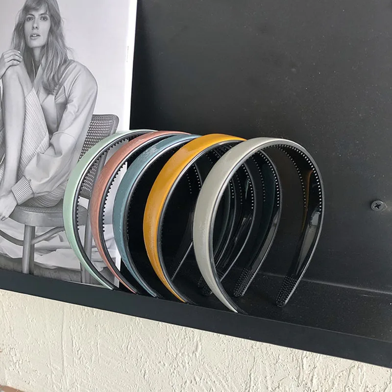 

Macaron candy color headband fashion hair accessories women wide-brimmed hairband with teeth wild wash hair bands headwear new