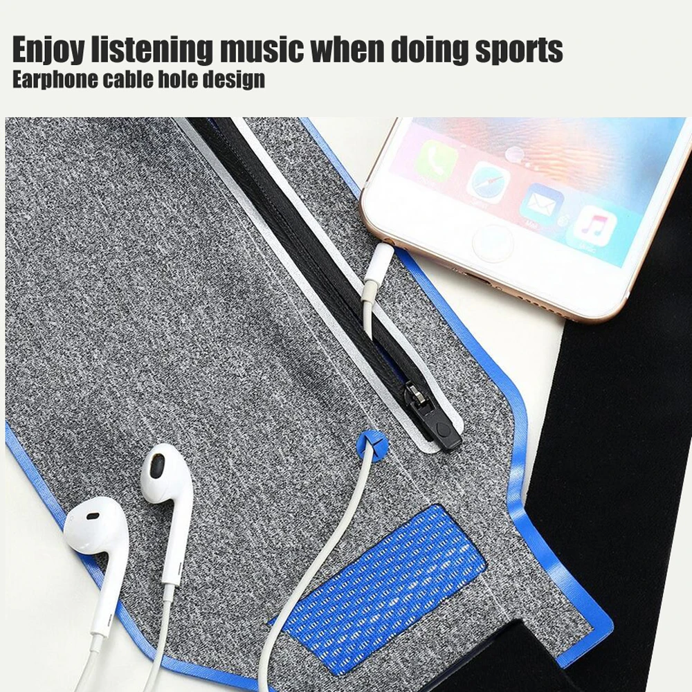 Водонепроницаемая поясная сумка для бега чехол сотового телефона занятий