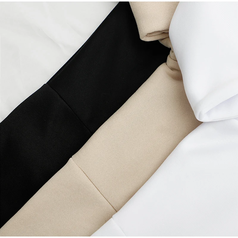 

Autumn Winter Streer Style Thick Split Women's Sweatshirt Long-sleeved Women Hoodie Solid Color All-match Casual Ladies Clothes