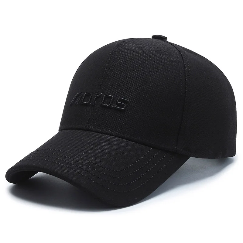 

Cap men's baseball cap fashion versatile sun hat simple black autumn casual cap men's sun hat tide