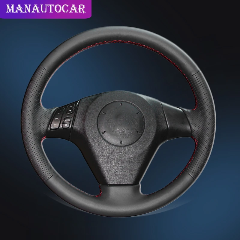 Оплетка на рулевое колесо для Mazda 3 Axela 2004 2009 5 2010 6 Atenza MPV автостайлинг|Чехлы руль| |