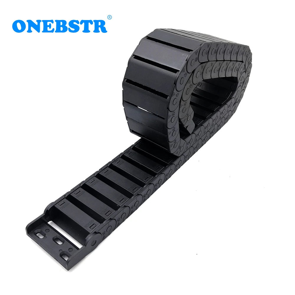 1 метр 15x50 мм трансмиссионный кабель с цепью, полузакрытый внутренний бак для станка с ЧПУ, бесплатная доставка