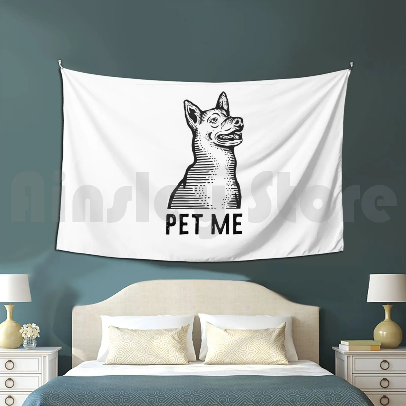 

Гобелен Pet Me, гобелен для гостиной, спальни, домашних животных, домашних животных