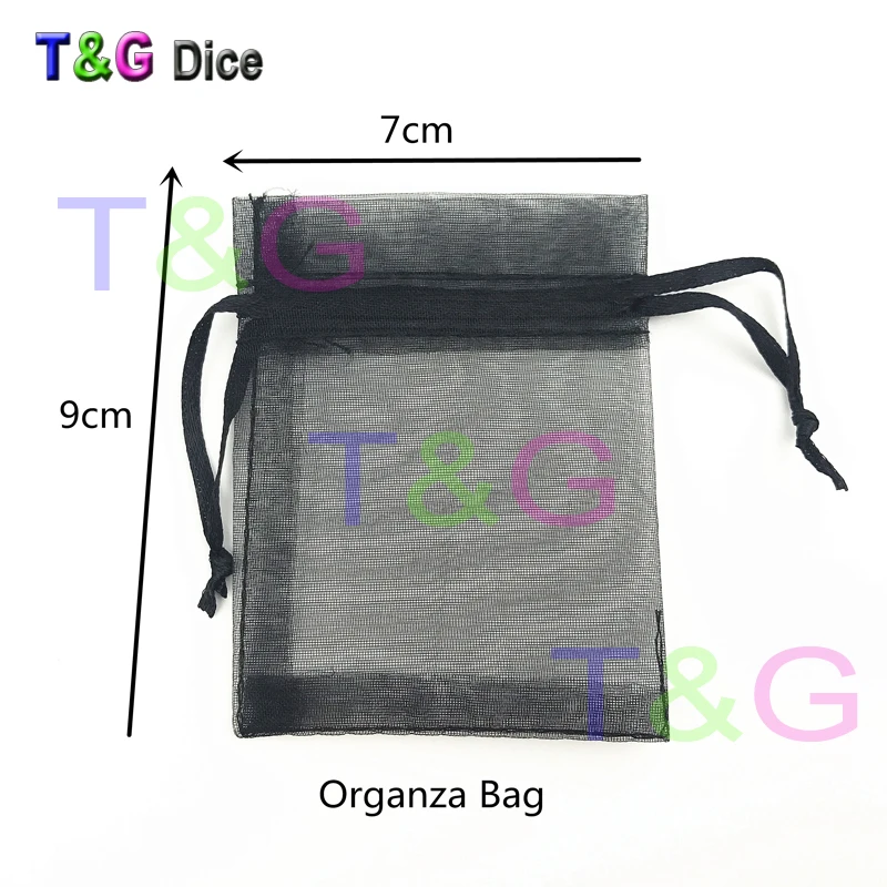 Новый Набор из 7 многогранных игральных костей для игры D &amp d plus сумка в кости