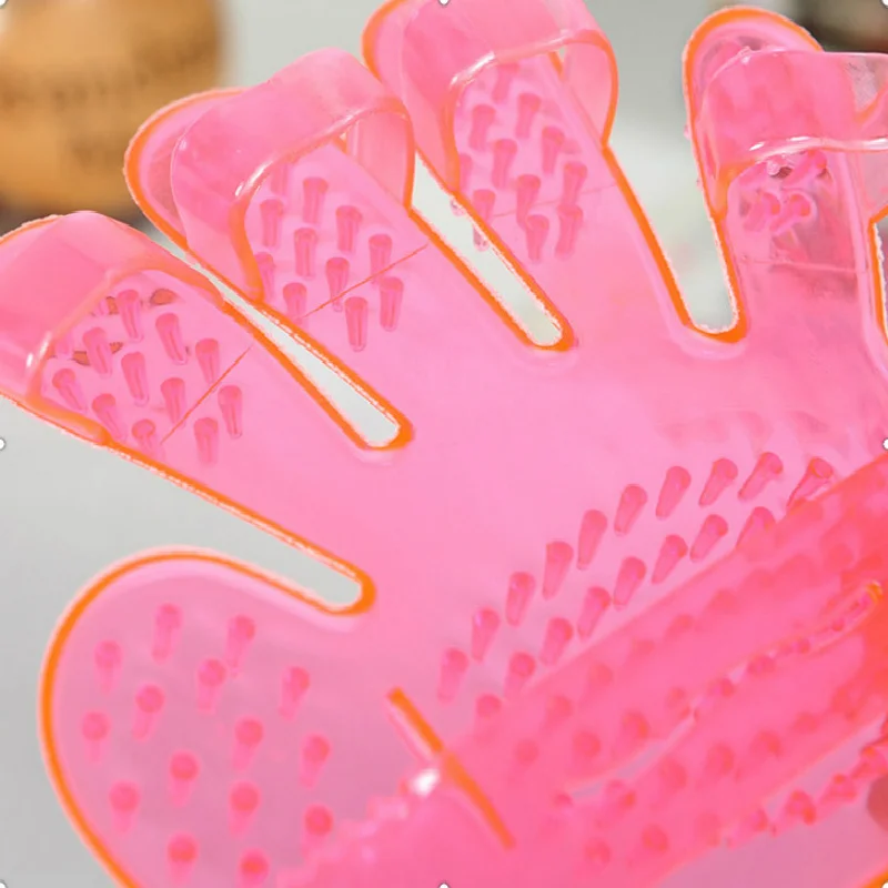 Портативная щетка для ухода за щенком собакой кошкой и ванной мягкая резиновая