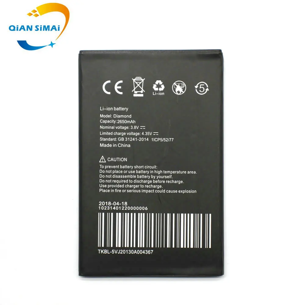 1 шт Высокое качество Новые звездочками с оригинальными стразами Батарея для Umi