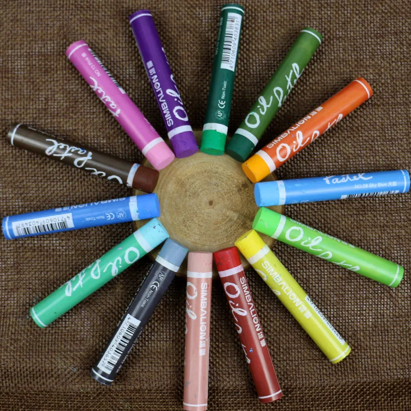 Мелки для рисования Мягкая пастель 12/24/36/48/60 цветов s/набор искусственный цвет