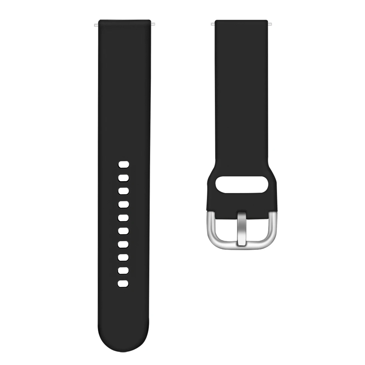Для Samsung Galaxy Watch Active 2 ремешок 20 мм мягкий силиконовый водонепроницаемый для часов