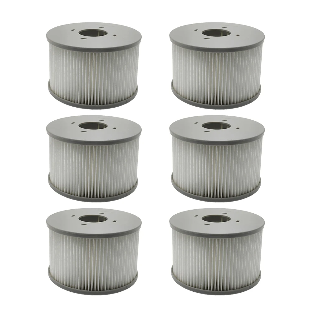 

6pcs Swimming pool filter for MSPA,Toskana,Camaro,Alpine,Silver Cloud,Tekapo,Mono,Reve,Bliss,Baikal,Lite Nest,Starry Aurora