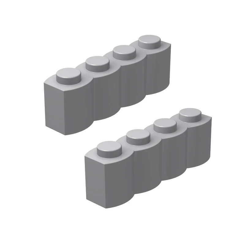 

77pcs MOC Building Bricks Parts 30137 1x4 Fence Brick Assembles Particles Educational Toys for Kids Children Birthday Gifts