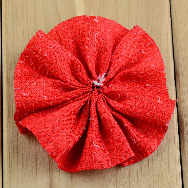 

20pcs/lot 7.5CM Handmade Round Sequin Flower Headbands Accessories Clothing Hair Apparel Accessories Wholesale