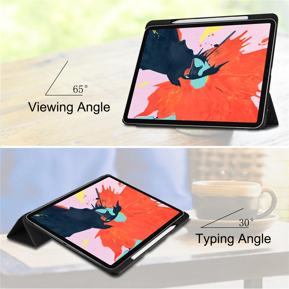 GUKEEDIANZI для Apple iPad Pro 12,9 из искусственной кожи смарт-чехол с подставкой для Apple iPad Pro 12,9 планшет средство защиты ПК подставкой