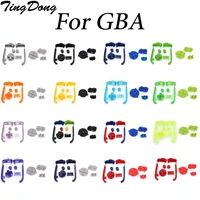 tingdong for gba keyboard button conductive rubber pad d pad replacement button a b l r button power switch button