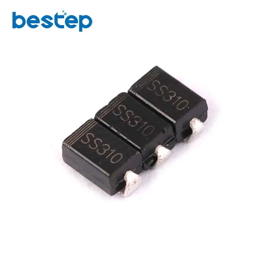 20 шт. SS310 SMD Schottky Барьерный выпрямитель Диод 3A 100V DO-214AC SMA | Электронные компоненты и