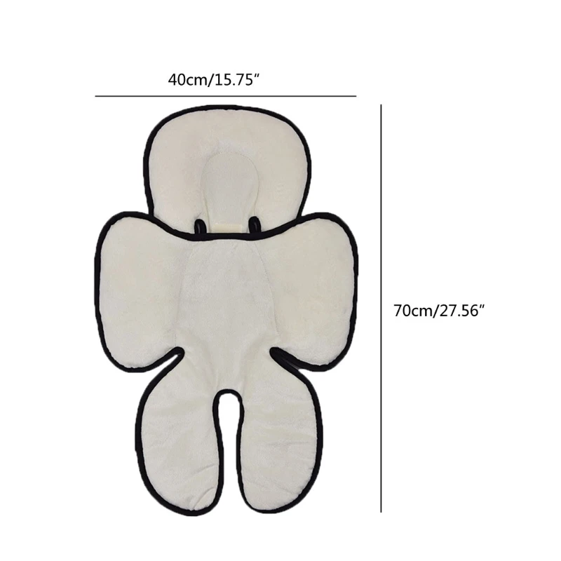 

Baby Stroller Cotton Seat Cushion Warm Car Seat Pad Sleeping Mattresses Pillow G2AE
