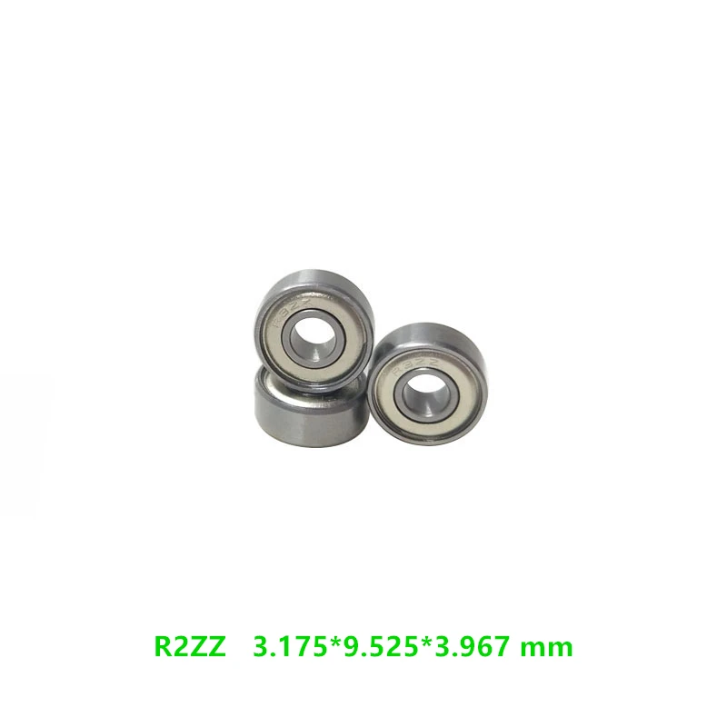 Шариковый подшипник 100 шт./лот R2ZZ R2 ZZ 2Z 1/8 дюйма x 3/8 5/32 двойной щит радиальный