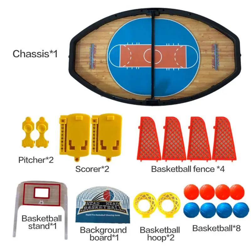 

Two-player Interactive Game Desktop Basketball Games Mini Finger Basket Sport Shooting Table Game Home Party Playing Supplies