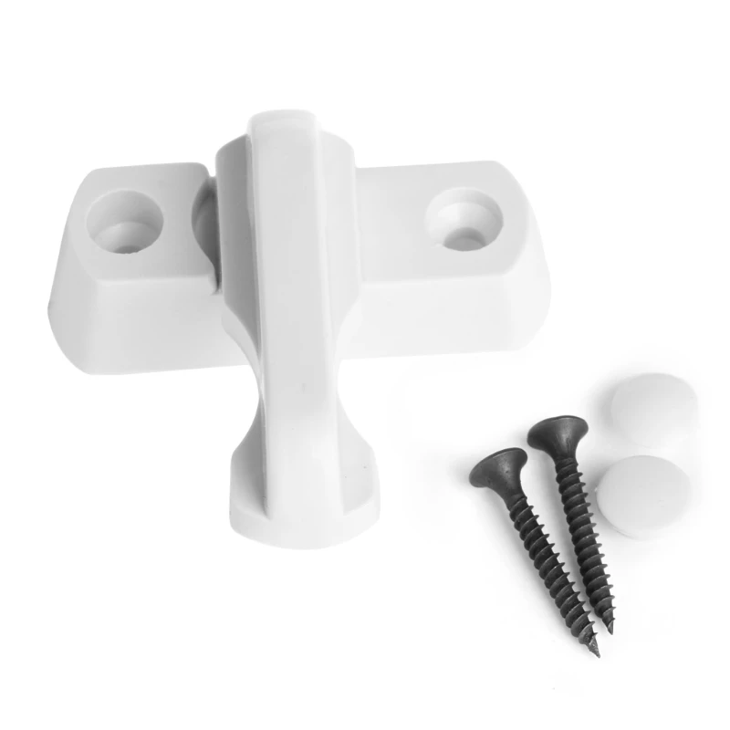 

Plastic Child Safe Security Window Door Sash Lock Safety Lever Handle Sweep Latch
