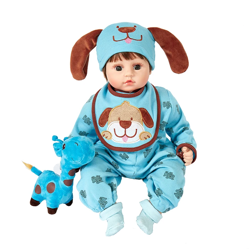 Реалистичная силиконовая кукла для младенцев 18 дюймов | Игрушки и хобби