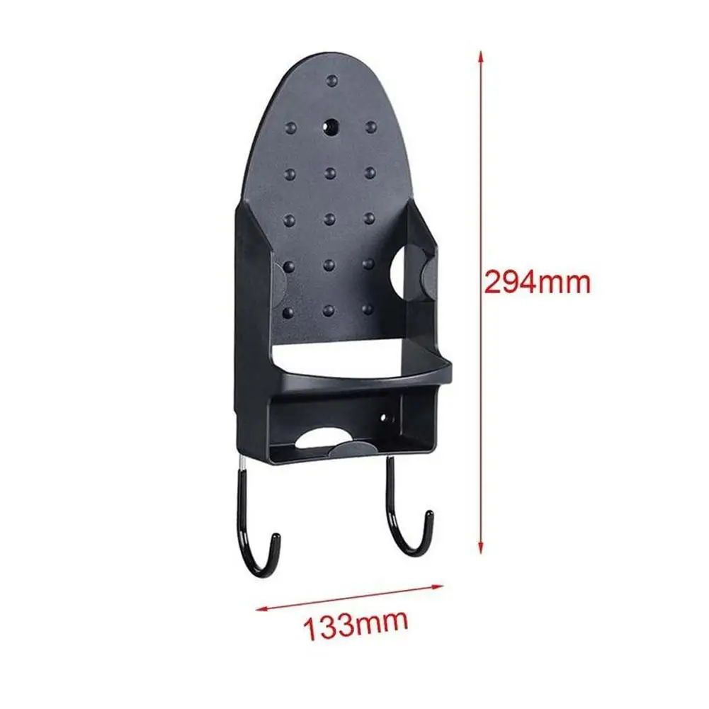 

Multifunction Heat Resistant Iron Shelf Home Dryer Stand Flat Iron Wall Plate Holder Hanger Electric Iron Hanger