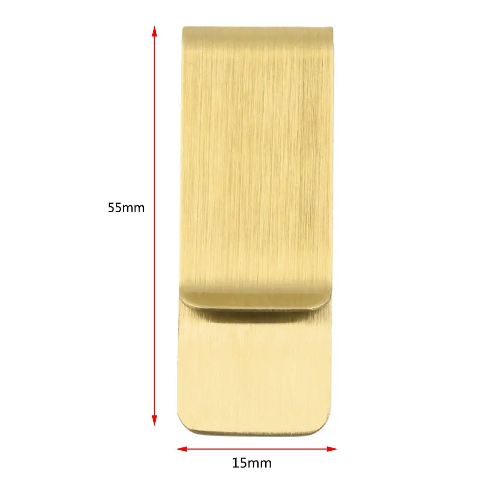

Men Stainless Steel Money Clip Cash Holder Male Wallet Purse Money Clips Metal Wallet Clamp for Money Holder For Boy Teenager