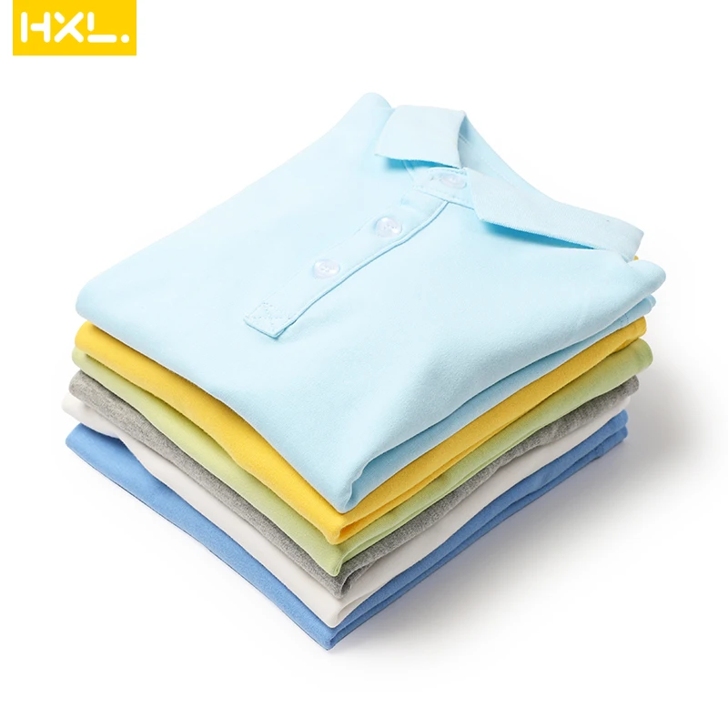 Детская рубашка с длинным рукавом отложным воротником |